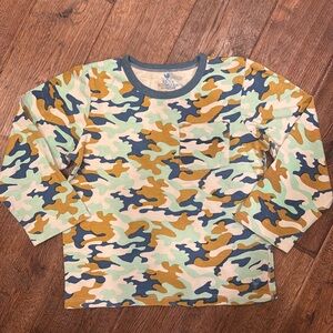 Blue Rooster - Long Sleeve Camo Tee - Size: 5T